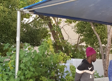 Outdoor canopy 5×5 meters