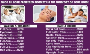 Mobile hair and beauty therapist