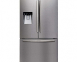 HISENSE – 720ltr French Door Fridge Water Dispenser Metallic